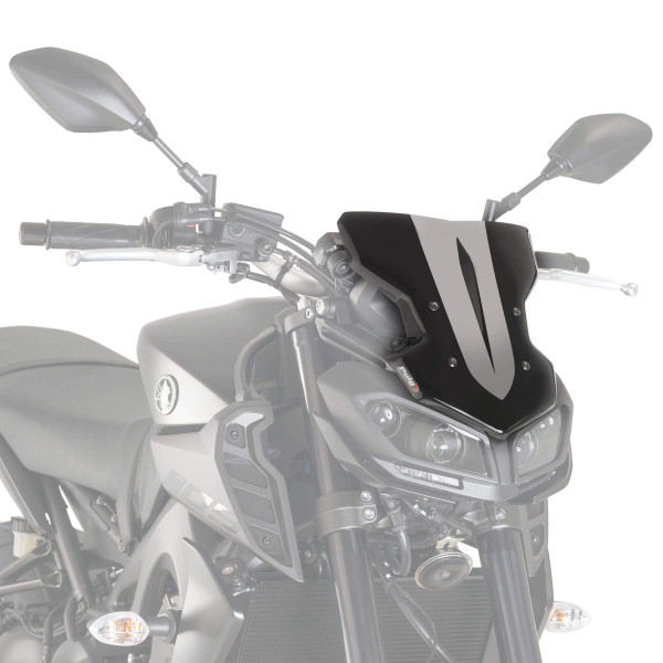 Puig Puig sport screen | black (opaque) | yamaha mt-09 2017>2020